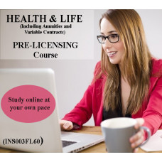 6 Month Access to the 60 hr 2-15 Health and Life Insurance Pre-Licensing course (including Annuities and Variable Contracts) INS003FL60