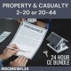 24 hr CE - 2-20 or 20-44 Property and Casualty Complete CE Bundle (INSCEB018FL24)