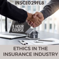  ETHICS IN THE INSURANCE INDUSTRY FOR PUBLIC ADJUSTERS (available to ALL adjusters and agents as an Elective course) (INSCE029FL8)