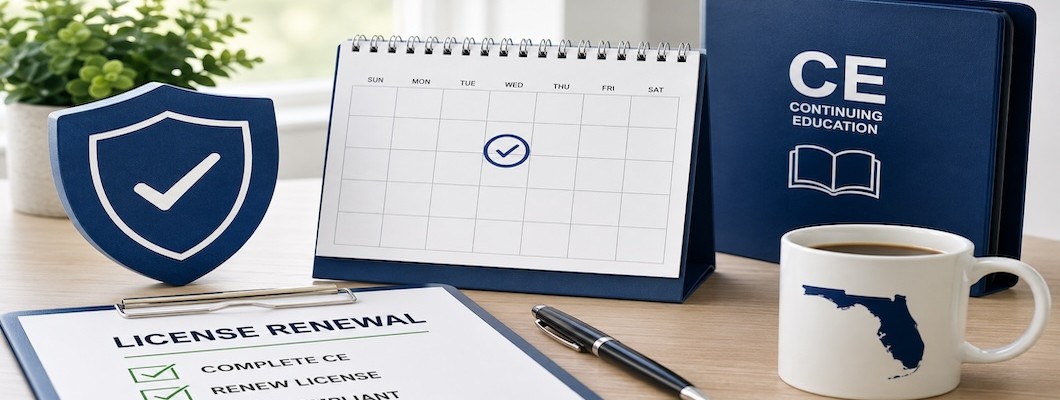 How to Keep Your Florida Insurance License Active: CE and Appointments Explained