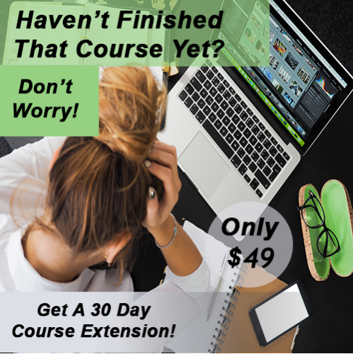 ,Course Extension (30 day) 