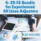 20 hr CE  6-20 Adjuster CE Bundle for Experienced All-Lines Adjusters